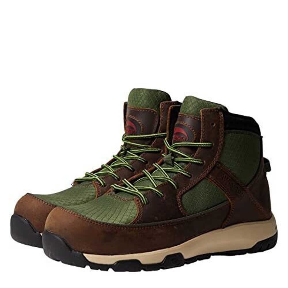 Avenger Work Boots Edge CT Brown/Green 9.5 D (M)